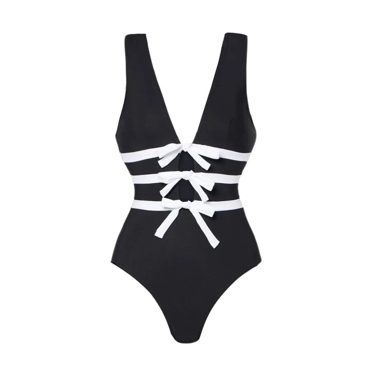 2025 Sexy Women's Swimsuit New Strapless Simple One-piece Swimwear with Shorts Two-piece Set Sliming Bodysuit Beachwear Monokini