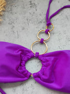 Sexy Strappy Micro Bikini Set for Women, Two Piece Swimsuit, High Cut Swimwear, Brazilian Beachwear, Bathing Suit, 2024