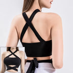 Cloud Hide Black Sports Bra Women Fitness HOT Girl Underwear Push Up Yoga Crop Top Bras Solid Athletic Vest Gym Shirt Sportswear
