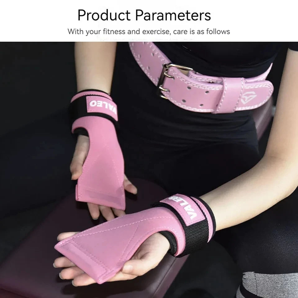 Adjustable Weightlifting Wrist Straps – Grip & Palm Support