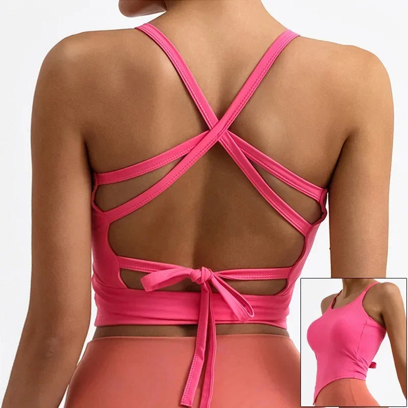 Cloud Hide Black Sports Bra Women Fitness HOT Girl Underwear Push Up Yoga Crop Top Bras Solid Athletic Vest Gym Shirt Sportswear