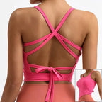 Cloud Hide Black Sports Bra Women Fitness HOT Girl Underwear Push Up Yoga Crop Top Bras Solid Athletic Vest Gym Shirt Sportswear