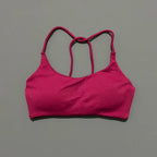No Logo Twist Back Bra Woman Seamless Yoga Underwear High Support Backless Sports Bra Running Workouts Top Running Gym Bra
