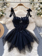 SINGREINY Sexy Role Play Wedding Dress Female Spaghetti Strap Sheath Sleepwear Nightwear Women Lace Spliced Gauze Erotic Pajamas
