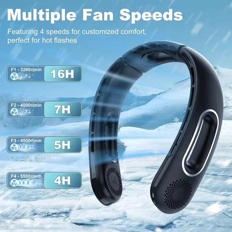 Foldable Portable Electric Fan – Compact Personal Cooling Fan