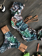 RUOTONGSEPT New Push Up 2024 Bikini Set Women Swimsuit Ruffle Biquini Swimwear Sexy Brazilian Ribbed Beachwear Bathing Suit