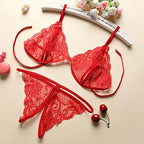 3pcs Sexy Lingerie Women Bra Panty Garters Set See Through Lace Underwear Erotic Lingerie Sets Sexy Women's Bra Porno Costumes