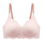 Sexy Seamless Breathable Underwear Women's No Wires Gathering Beautiful Back Sports Breast Reducing Sleeping Bra for Women