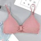 Cotton Brassiere Comfort Padded Bra Top Female Bralette Seamless Underwear Wire Free Bras for Women Sexy Lingerie Push Up Bras