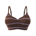 FallSweet Classical Red Plaid Push Up Bra for Women Seamless Wireless Bralette Female Invisible Brassiere Small Breasts Lingerie