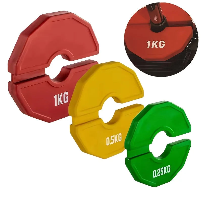 Fractional Weight Plates – 0.25kg / 0.5kg / 1kg Add-On Plates