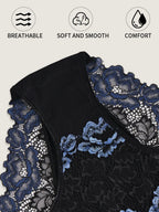 3PCS Popular Contrast Lace Floral Cotton Patchwork Panties for Women Hollow Out Lace Trim Sexy Underwear New Comfortable Briefs