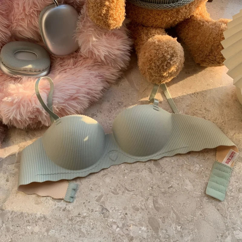 Sexy Push-Up Bras For Women Non-wire Bralette Soft Female Padded Underwear Seamless Bras Invisible Small Chest Bra S-XL