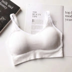 Women's Bra Tube Top Crop Top Female Seamless Back Outdoor Sports Underwear Bra For Women Cotton Female Bra Tops Brassiere