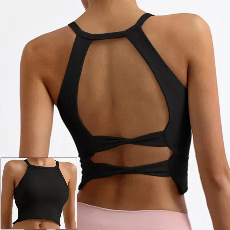 Cloud Hide Black Sports Bra Women Fitness HOT Girl Underwear Push Up Yoga Crop Top Bras Solid Athletic Vest Gym Shirt Sportswear