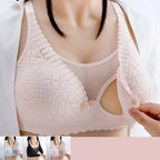 Pregnant Women Front Button Opening Convenient Breastfeeding Bra Comfortable Prevent Sagging Without Steel Rings Women Bra