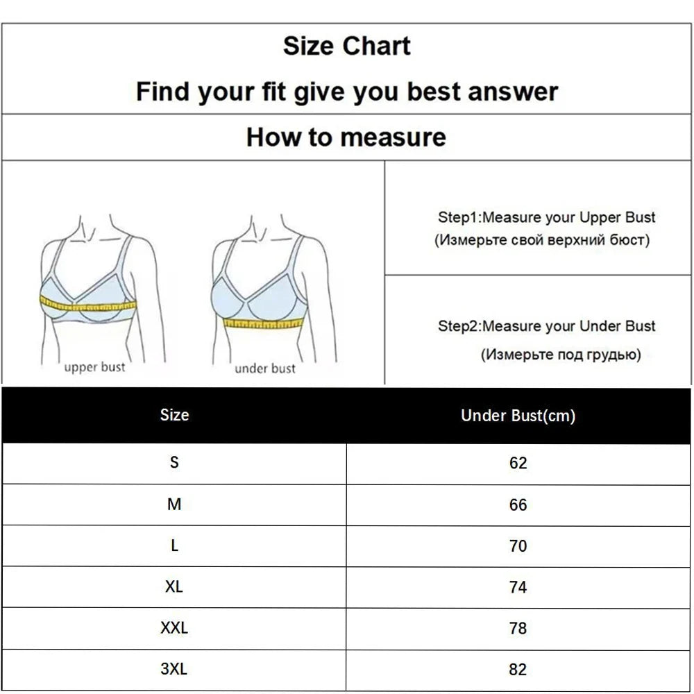 Seamless Wireless Supportive Bra Push Up Comfort Soft No Underwire Full Coverage T-Shirt Bra Plus Size Underwear