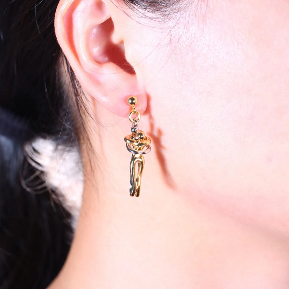 Embrace Necklace & Hug Earrings Set