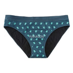 Teen & Women's Period Underwear - 4-Layer Leakproof Cotton Briefs for Medium Flow, Reusable Menstrual Panties