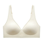 FINETOO Deep V Seamless Bra Women Sexy Hollow Underwear Ladies Comfortable Wireless Brassiere Soft Female 3/4 Cup Bras Lingerie