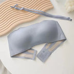 Seamless Strapless Invisible Bra for Small Chest Breathable Light Thin Gathered Breasts Beautiful Back Women's Underwear