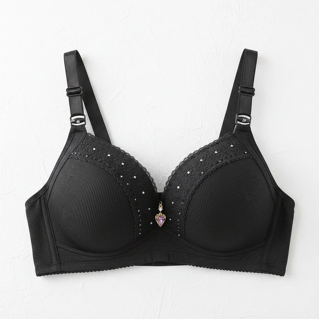Plus Size Full Coverage Wireless Bra