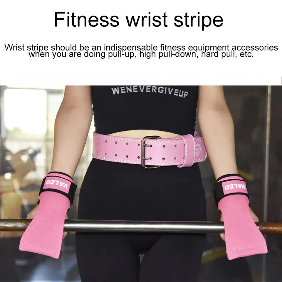 Adjustable Weightlifting Wrist Straps – Grip & Palm Support