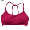 No Logo Twist Back Bra Woman Seamless Yoga Underwear High Support Backless Sports Bra Running Workouts Top Running Gym Bra