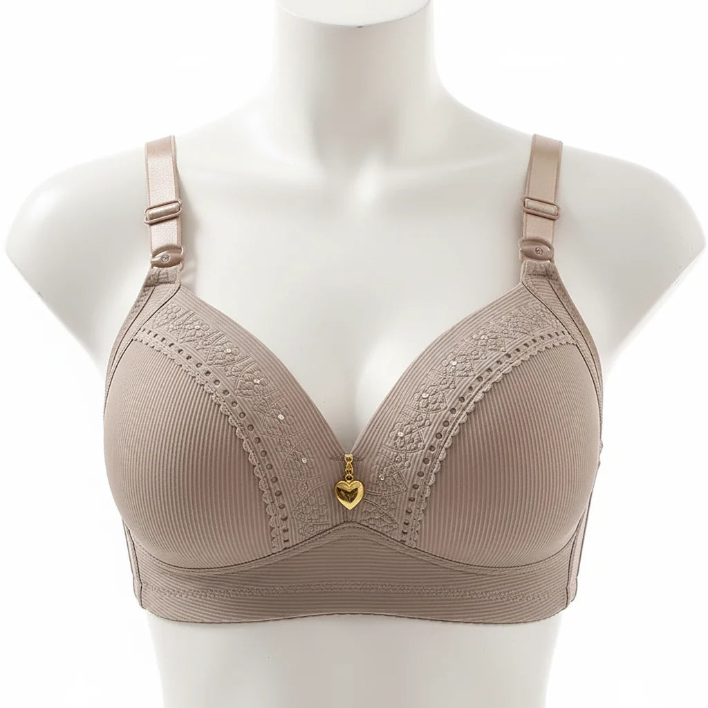 Plus Size Full Coverage Wireless Bra