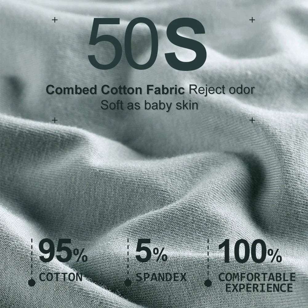 5 Pack Women's Cotton High Waisted Underwear - Tummy Control & Butt Lift, Graphene Antibacterial, Breathable Comfort, No Ride Up