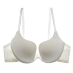New Hot Sexy Bra Push Up U Plunge Bra Of Underwear Women D Cup Seamless Half Cup Bra And Brief Dress Lingerie Halter Solid Black