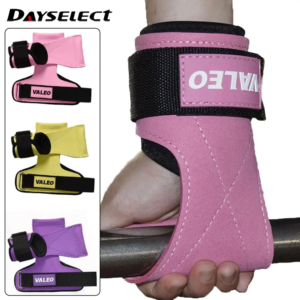 Adjustable Weightlifting Wrist Straps – Grip & Palm Support