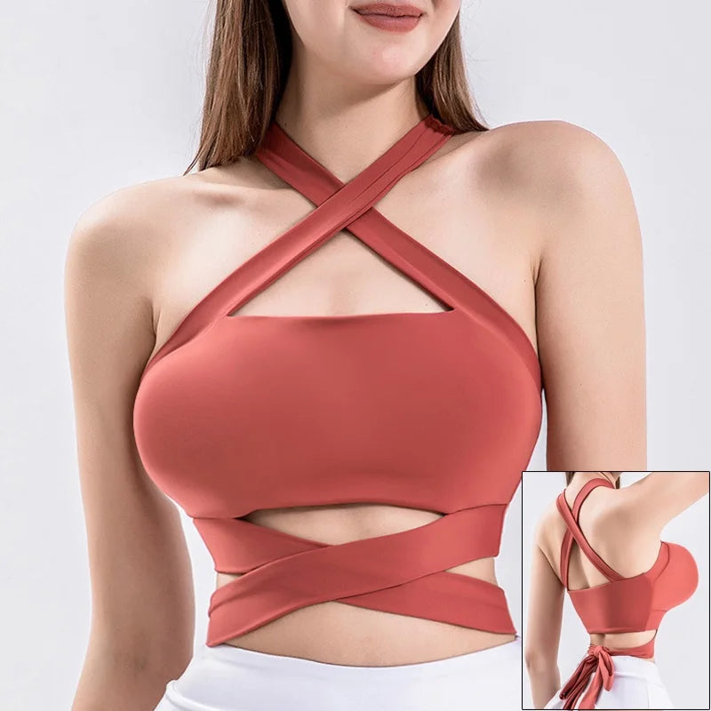 Cloud Hide Black Sports Bra Women Fitness HOT Girl Underwear Push Up Yoga Crop Top Bras Solid Athletic Vest Gym Shirt Sportswear