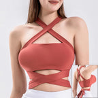 Cloud Hide Black Sports Bra Women Fitness HOT Girl Underwear Push Up Yoga Crop Top Bras Solid Athletic Vest Gym Shirt Sportswear