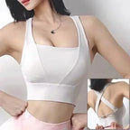 Cloud Hide Black Sports Bra Women Fitness HOT Girl Underwear Push Up Yoga Crop Top Bras Solid Athletic Vest Gym Shirt Sportswear
