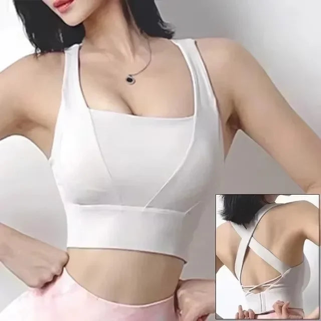 Cloud Hide Black Sports Bra Women Fitness HOT Girl Underwear Push Up Yoga Crop Top Bras Solid Athletic Vest Gym Shirt Sportswear