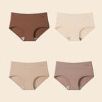 4PCS High Waist Women's Panties Body Shaper Underwear Breathable Cotton Underpants  Plus Size M-5XL Panty Slimming Female Briefs