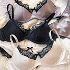Women'S New Sexy Underwear Night Push Up Gathered Mesh Lace Erotic Sexy Home Bra Set Home Outfits