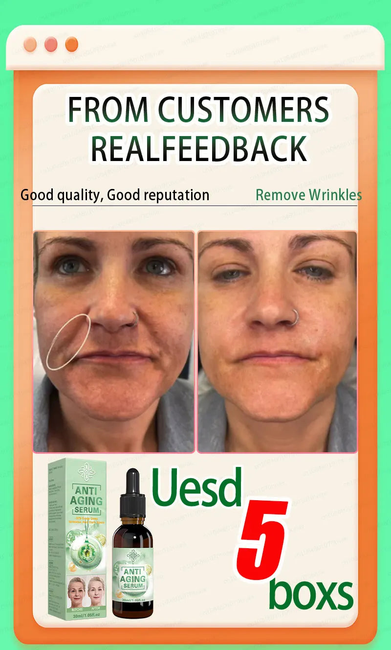 POZOAMIS Anti-Aging Serum – Advanced Wrinkle Treatment Combo