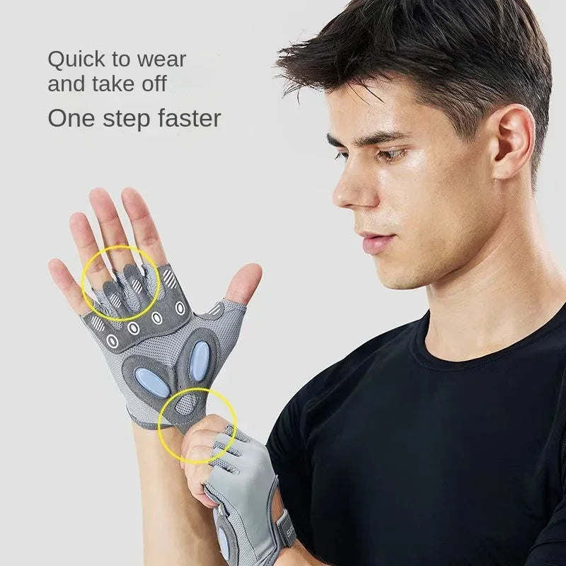 Lightweight Grip Training Gloves – Fitness & Weightlifting