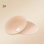 1 Pair Reusable Breast Petals Nipple Cover Invisible Petal Adhesive Strapless Backless Stick on Bra Silicone Breast Patch