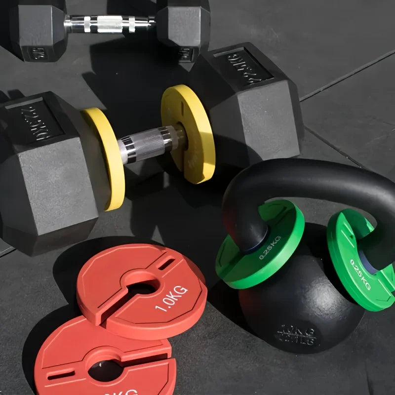 Fractional Weight Plates – 0.25kg / 0.5kg / 1kg Add-On Plates