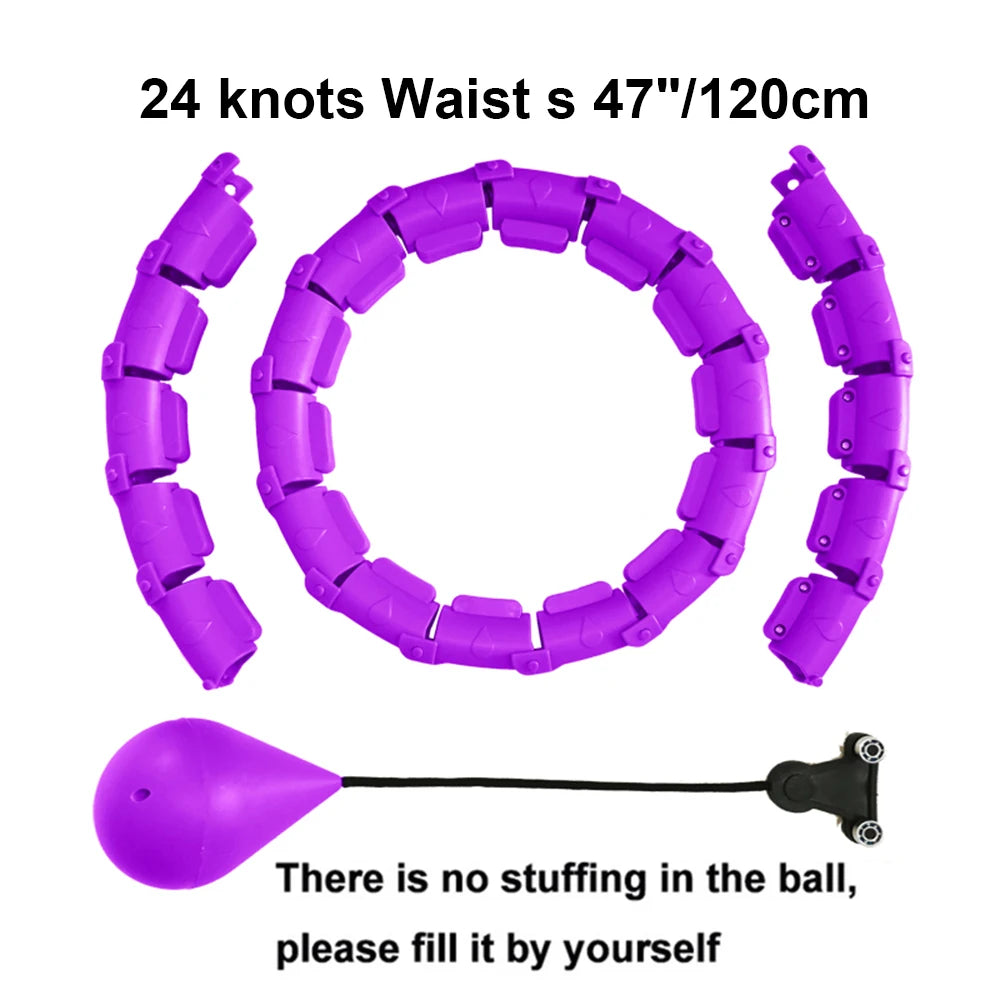 Smart Fitness Hoop – Adjustable Home Workout Hoop