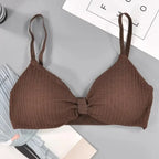 Cotton Brassiere Comfort Padded Bra Top Female Bralette Seamless Underwear Wire Free Bras for Women Sexy Lingerie Push Up Bras