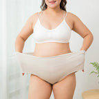 Plus Size M-5XL 4Pcs/Set High Waist Cotton Panties Women Body Shaper Underwear Soft Print Girls Briefs Slimming Female Lingerie