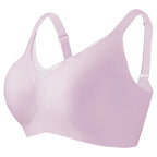 Seamless Wireless Mesh V-Neck Full Coverage Push up Bra Soft Supportive minimize Underwear 7847