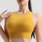 Fitness Bra New Women's Sports Underwear High Intensity Sports Yoga Underwear Quick Dry Shockproof Yoga Bottom Shirt