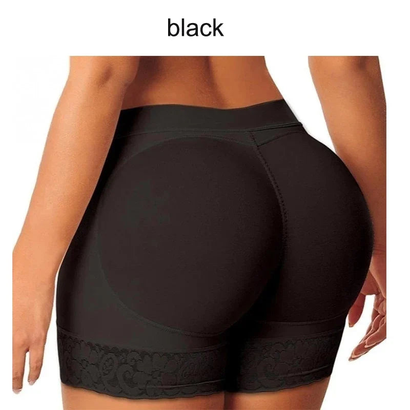Women's Underwear Fake Buttock Body Shaper Padded Seamless Panties Panty Sexys Hip Enhancer High Waist Tummy Control Short