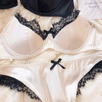 Women'S New Sexy Underwear Night Push Up Gathered Mesh Lace Erotic Sexy Home Bra Set Home Outfits