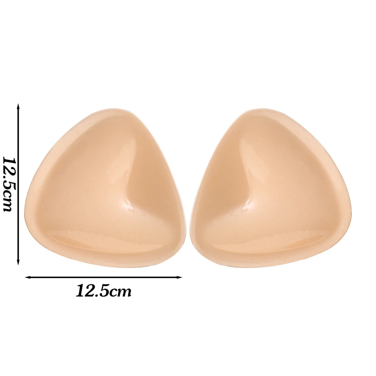 Thicken Chest Push Up Sticky Bra Double Sided Women Swimsuit Bikini Removeable Silicone Self-adhesive Cup Enhancer Chest Pad